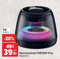 Carrefour Boxă bluetooth PSBTS50 Poss Ofertă