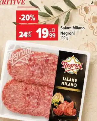 Salam Milano Negroni