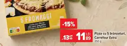 Carrefour Pizza cu 5 brânzeturi, Carrefour Extra Ofertă