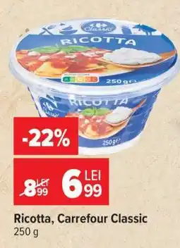 Carrefour Ricotta Carrefour Classic Ofertă