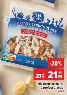 Carrefour Mix fructe de mare, Carrefour Classic Ofertă