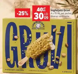 Carrefour Înghețată Gruvi Ofertă