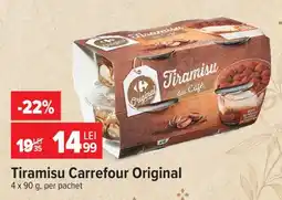 Carrefour Tiramisu Carrefour Original Ofertă