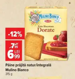 Carrefour Pâine prăjită natur/integrală Mulino Bianco Ofertă