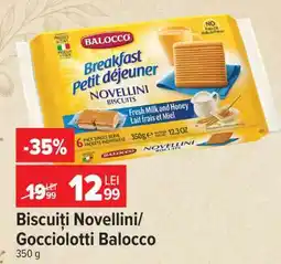 Carrefour Biscuiți Novellini/Gocciolotti Balocco Ofertă