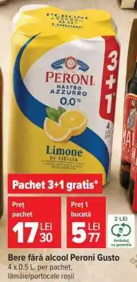 Carrefour Bere fără alcool Peroni Gusto Ofertă
