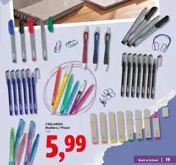 Lidl CRELANDO Markere / Pixuri Ofertă