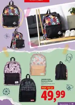 Lidl UNDERCOVER Rucsac cu licență Ofertă