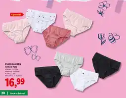 Lidl ESMARA KIDS Chiloți fete Ofertă