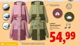 Lidl LUPILU Geacă softshell Ofertă