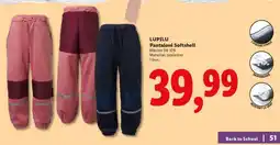 Lidl LUPILU Pantaloni Softshell Ofertă