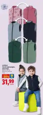Lidl LUPILU Vesta Lightweight, dětská fleecová Ofertă