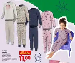 Lidl LUPILU Pijama Ofertă