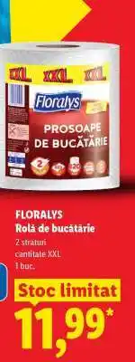 Lidl FLORALYS Rolă de bucătărie Ofertă