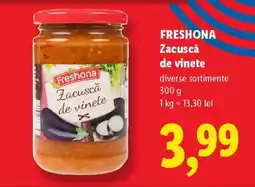 Lidl FRESHONA Zacuscă de vinete Ofertă