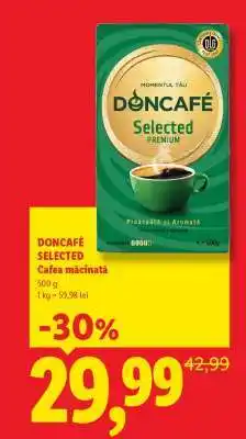 Lidl DONCAFÉ SELECTED Ofertă