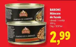 Lidl BARONI Mâncare de fasole Ofertă