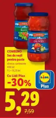 Lidl Combino Sos de roșii pentru paste Ofertă