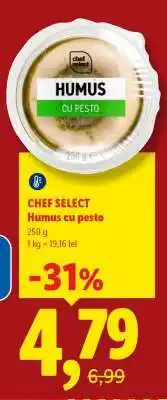 Lidl Chef Select Humus cu pesto Ofertă