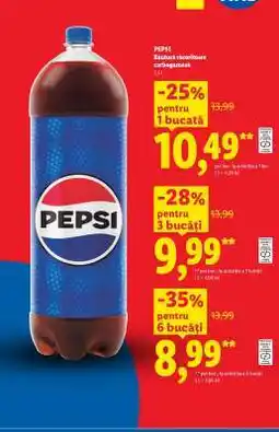 Lidl PEPSI Băutură răcoritoare carbogazoasă Ofertă