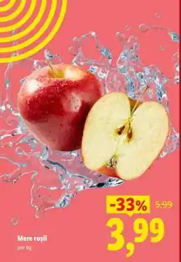Lidl Mere roşii Ofertă