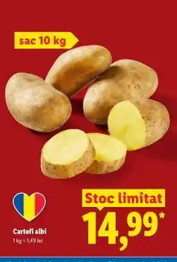 Lidl Cartofi albi Ofertă