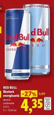 Lidl RED BULL Băutură energizantă Ofertă