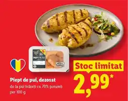 Lidl Piept de pui dezosat Ofertă