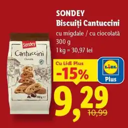 Lidl SONDEY Biscuiți Cantuccini Ofertă