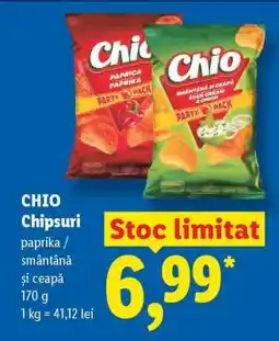 Lidl CHIO Chipsuri Ofertă