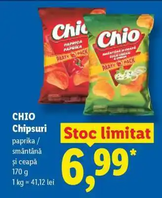 Lidl CHIO Chipsuri Ofertă