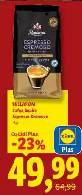 Lidl BELLAROM Cafea boabe Espresso Cremoso Ofertă