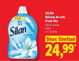 Lidl Silan Balsam de rufe Fresh Sky Ofertă