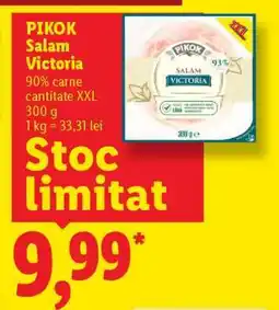Lidl Pikok Salam Victoria Ofertă