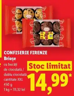 Lidl CONFISERIE FIRENZE Brioșe Ofertă