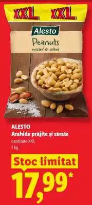 Lidl Alesto Arahide prăjite și sărate Ofertă