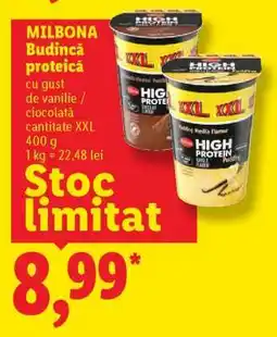 Lidl Milbona Budincă proteică Ofertă