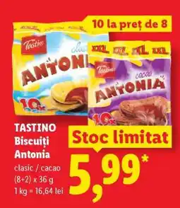 Lidl TASTINO Biscuiți Antonia Ofertă