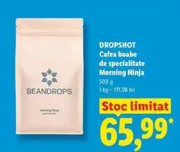 Lidl DROPSHOT Cafea boabe de specialitate Morning Ninja Ofertă