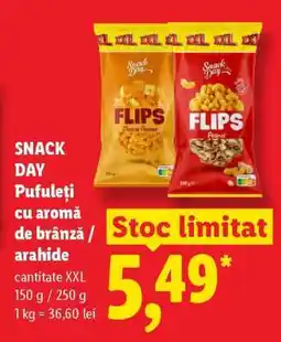 Lidl SNACK DAY Pufuleti Ofertă