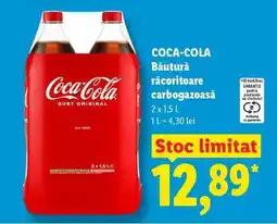 Lidl COCA-COLA Băutură răcoritoare carbogazoasă Ofertă