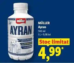 Lidl MULLER Ayran Ofertă