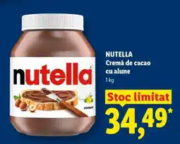 Lidl Nutella Ofertă