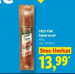 Lidl CRIS-TIM SALAM USCĂT Ofertă