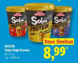 Lidl NISSIN Tăiței High Protein Ofertă
