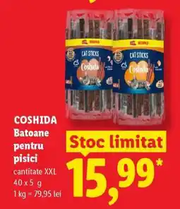 Lidl Coshida Batoane pentru pisici Ofertă