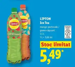 Lidl LIPTON Ice tea Ofertă