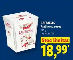Lidl Raffaello Praline cu cocos Ofertă
