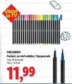 Lidl CRELANDO Carioci Ofertă