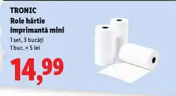 Lidl TRONIC Role hârtie imprimantă mini Ofertă